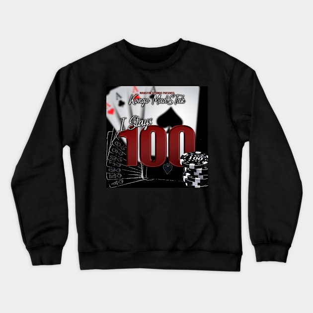 100 Crewneck Sweatshirt by Teeznutz